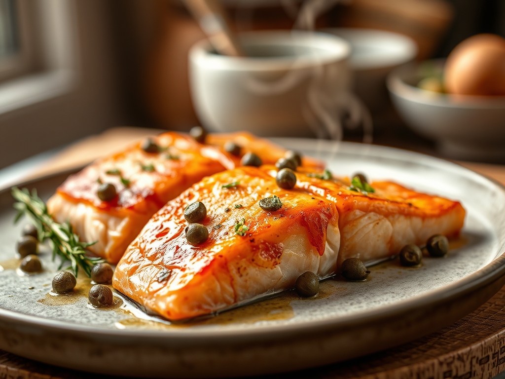 baked salmon recipes with capers
